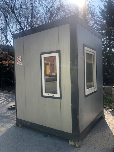 Elbląg Budka wartownicza/ kontener/ stróżówka - ostatnia sztuka