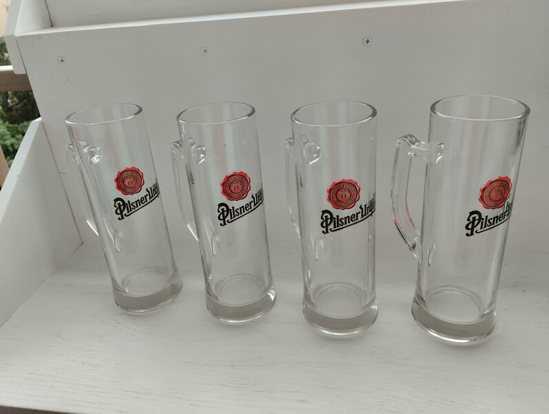 Elbląg Sprzedam kufle Pilsner Urquell 4 szt. Nowe, nieużywane. Cena za komplet-60 zł. Odbiór tylko osobisty