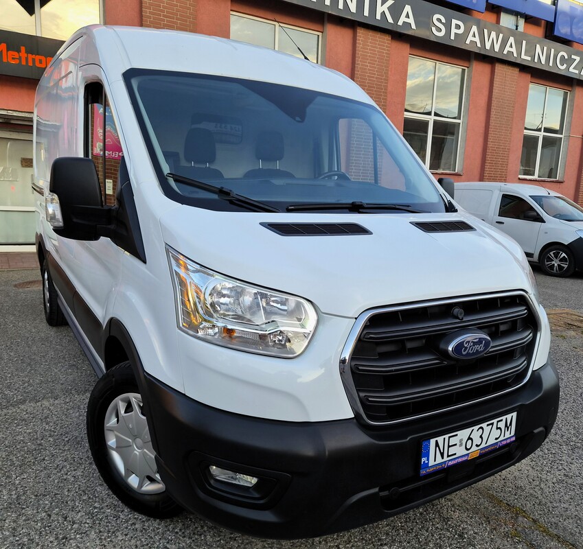 Elbląg Ford Transit MK8 2,0Diesel 170Km 2020Rok Wysoki -Sprawna Klimatyzacja Czysty I Zadbany Tempomat -Wspomaganie