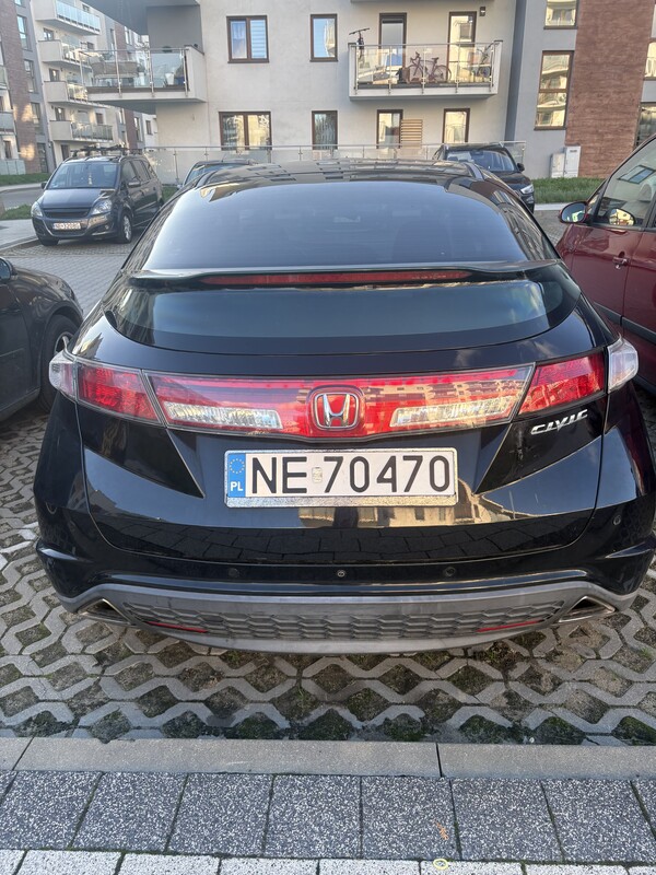 Elbląg Sprzedam Hondę civic 2008 rok, silnik 1.8 Przebieg 224 tys km Przegląd do kwietnia 2027 Kamery i czujniki