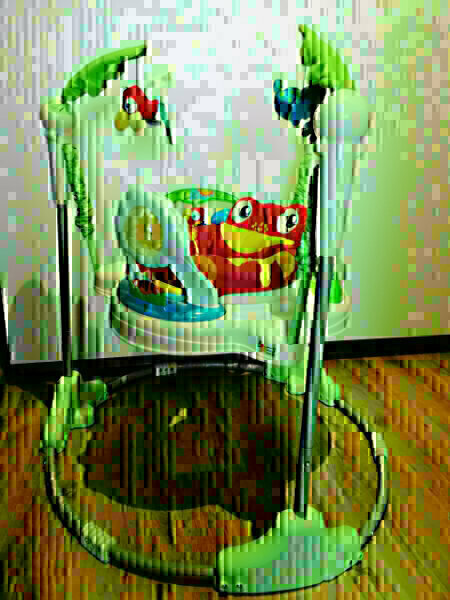 Elbląg Skoczek Fisher Price Rainforest, stan idealny, jak nowy, wszystko gra i świeci, przyjemne, wesołe odgłosy