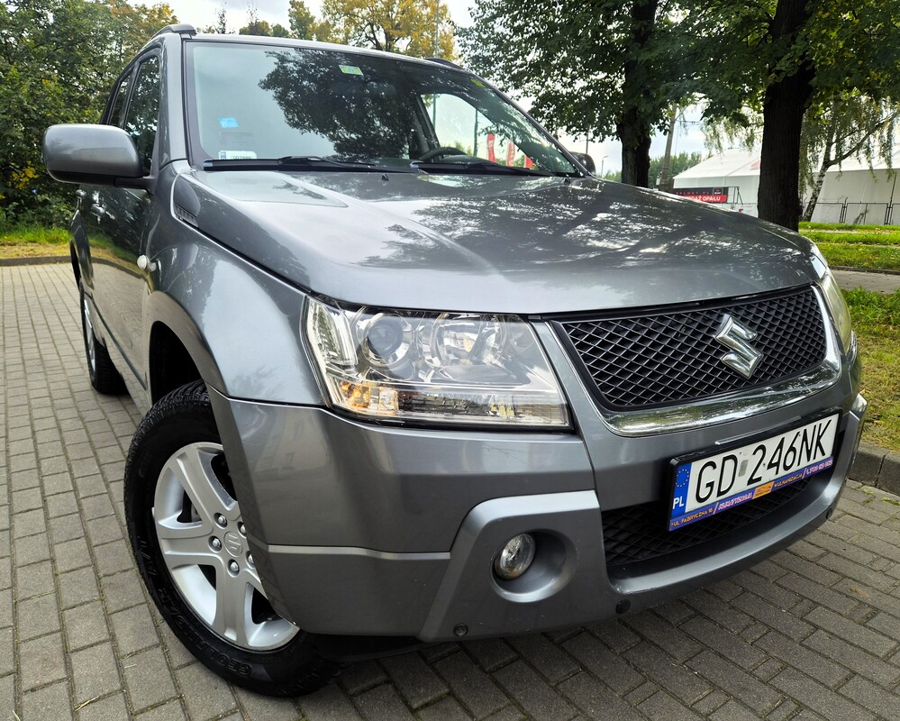 Elbląg Suzuki Grand Vitara 2,0Gaz 140Km 2006Rok Napęd 4X4 Hak Gaz Sekwencja-Elektryczne Szyby Abs Radio Sprawna