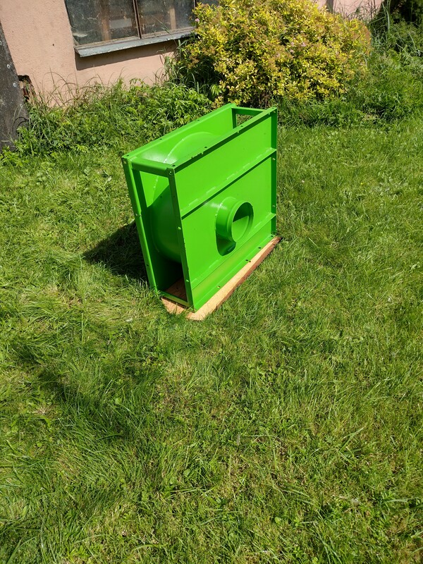 Elbląg Sprzedam wentylator odciągowy do trocin firmy TYWENT. Mało używany, stan bardzo dobry. Moc 2,2 Kw, wlot trocin