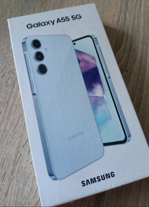 Elbląg Do sprzedania telefon Samsung a55 5g od nowości u mnie do tego pudełeczko stan bdb polecam do małej negocjacji