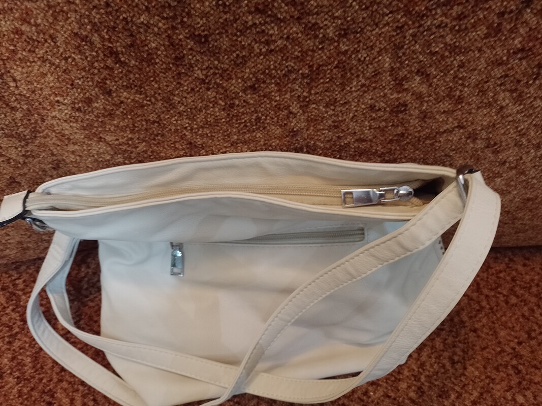 Elbląg Torebka damska beżowa stan bardzo dobry