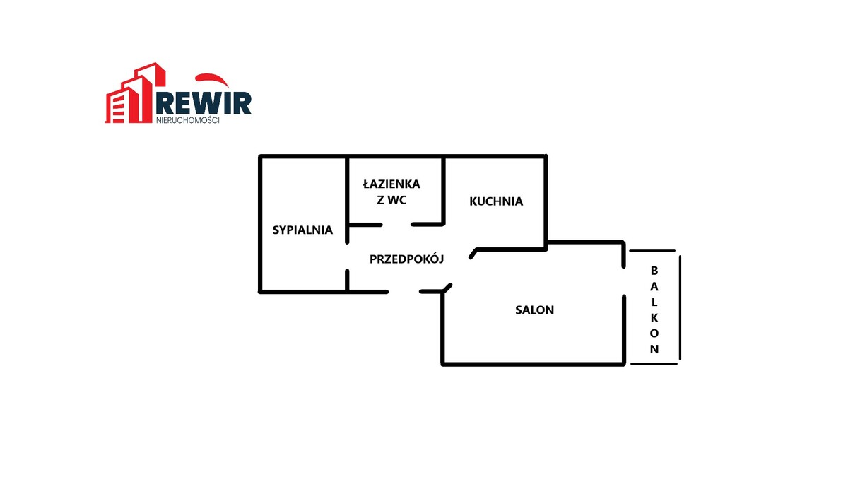 Elbląg RewiR NieruchomościWybierz Swój🎄Wymarzony RewiR Prezentujemy Państwu 2-pokojowe mieszkanie przy