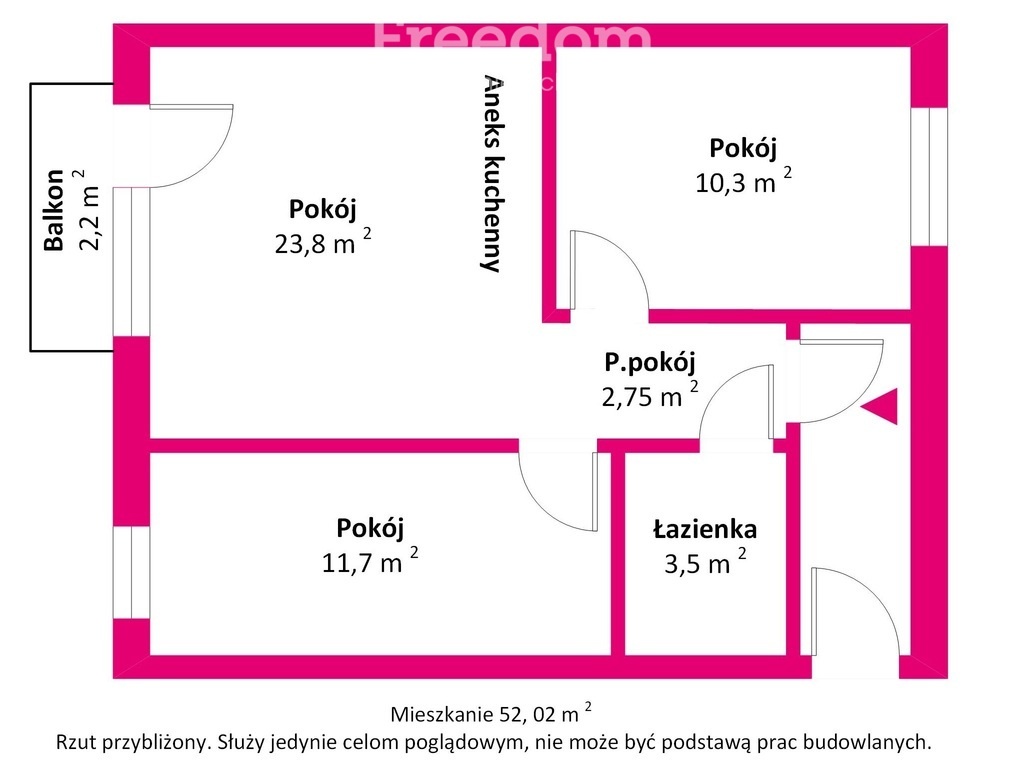 Elbląg FREEDOM NIERUCHOMOŚCISprzedam mieszkanie - Elbląg, Adama Mickiewicza. 3 pokoje po remoncie z balkonem – Elbląg,