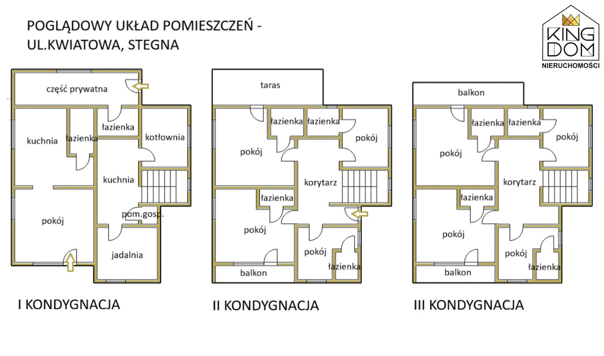 Elbląg 👑🏠 KINGDOM 🏠👑NIERUCHOMOŚCI BLISKO CIEBIE WOLNOSTOJĄCY, BARDZO