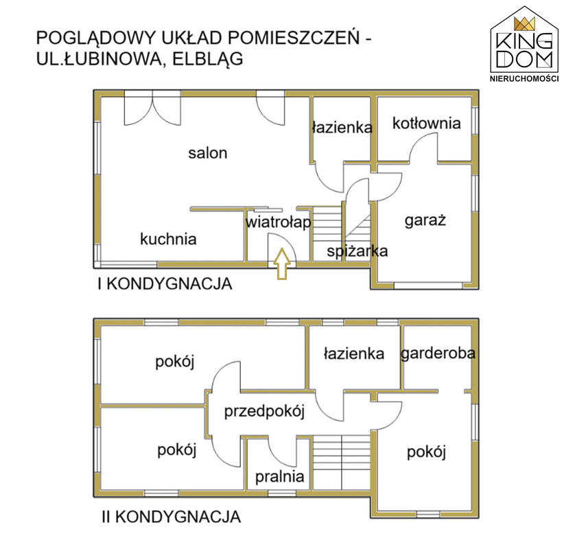Elbląg 👑🏠 KINGDOM 🏠👑NIERUCHOMOŚCI BLISKO CIEBIE NOWOCZESNY,