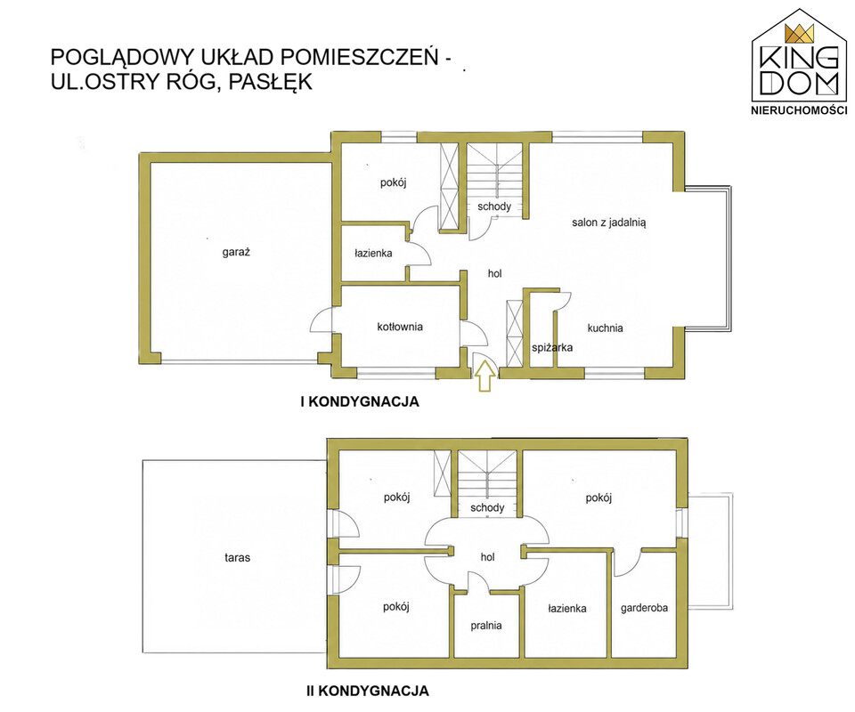 Elbląg KINGDOM NIERUCHOMOŚCI BLISKO CIEBIEWOLNOSTOJĄCY, ENERGOOSZCZĘDNY DOM JEDNORODZINNYZ DWUSTANOWISKOWYM GARAŻEM