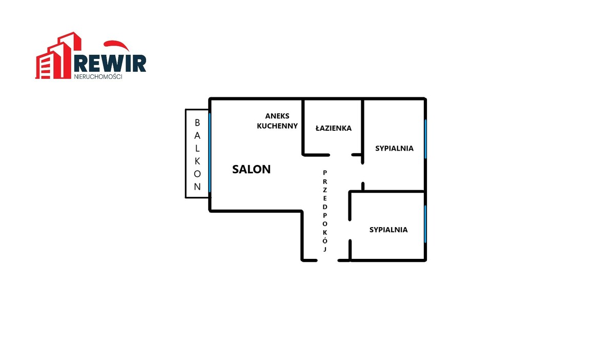 Elbląg RewiR NieruchomościWybierz Swój❤️Wymarzony RewiR Prezentujemy Państwu 3-pokojowe mieszkanie