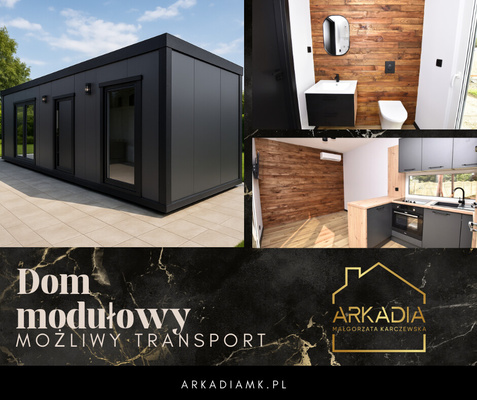 Elbląg :: Biuro nieruchomości ARKADIA :: Oferta sprzedaży modułowego domku letniskowego    