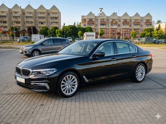 Elbląg Witam Posiadam na sprzedaż bardzo ładne BMW G30 w wersji Luxury line Limuzyna z oszczędnym dwulitrowym