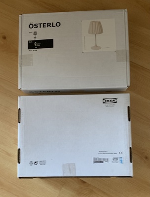 Elbląg SPRZEDAM Nowa fabrycznie zapakowana ÖSTERLO lampa stołowa/nocna IKEA Posiadam 2 sztuki Cena dotyczy jednej lampy