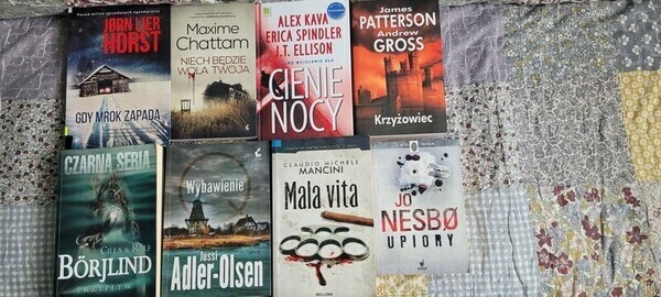 Elbląg Książki kryminał jak na zdjęciu