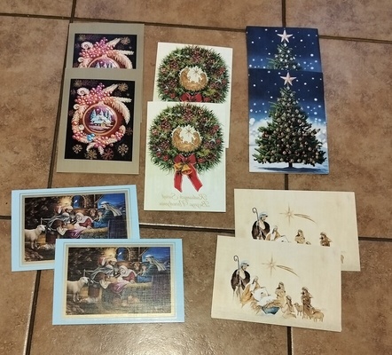 Elbląg Atlas Anatomii, karty świąteczne za kawę Tchibo !