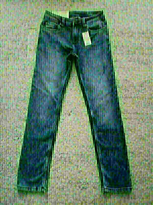 Elbląg NOWE spodnie jeansy MĘSKIE Livergy, rozmiar 48,M/L, ładny kolor, slim fit, stretch, szerokość w pasie ok.80-84