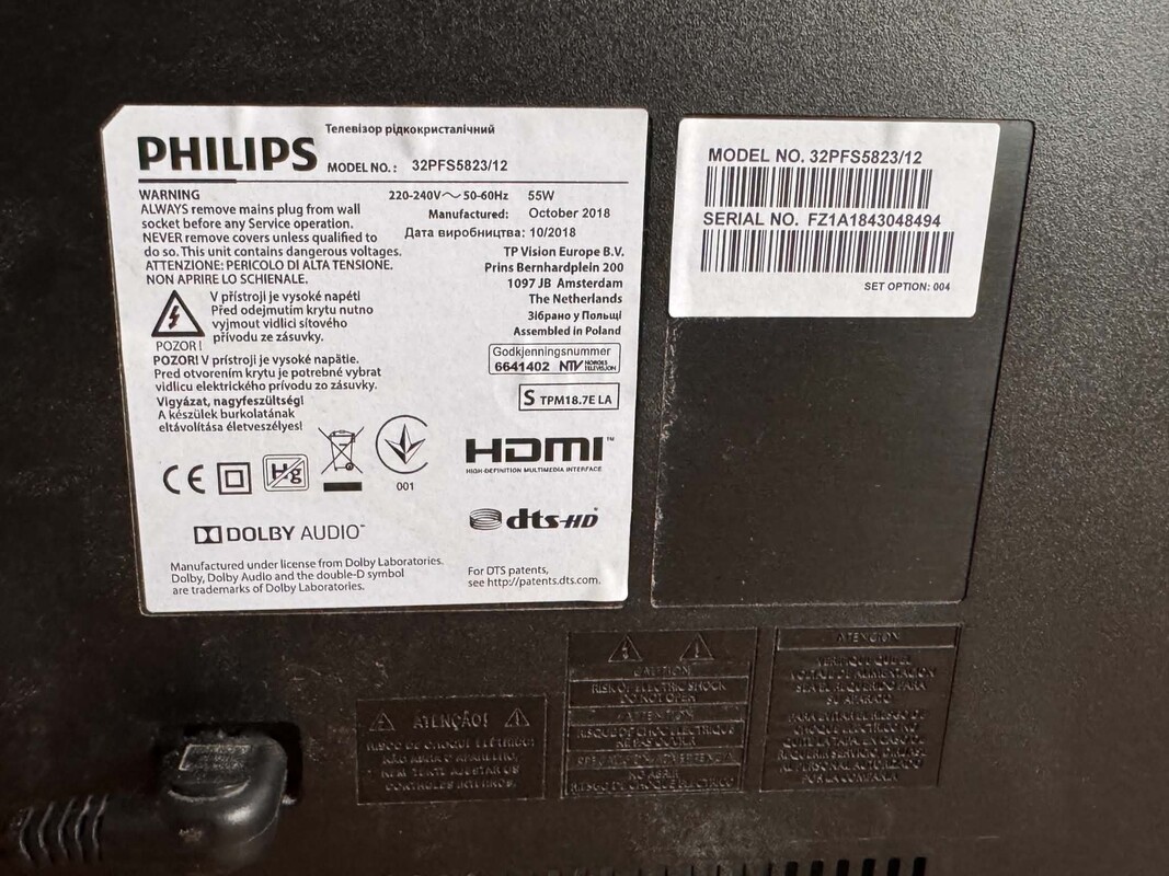 Elbląg Tytuł:
Telewizor Philips 32
Opis:
Sprzedam telewizor marki Philips 32. Ma smart
TV
Stan idealny
Wady: