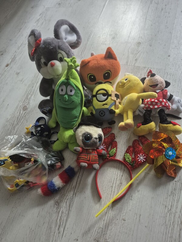 Elbląg Śliczna kurteczka zimowa ocieplana dla dziewczynki rozm.128
Pakiet zabawek.
Cena symboliczna za całość 20 zł.