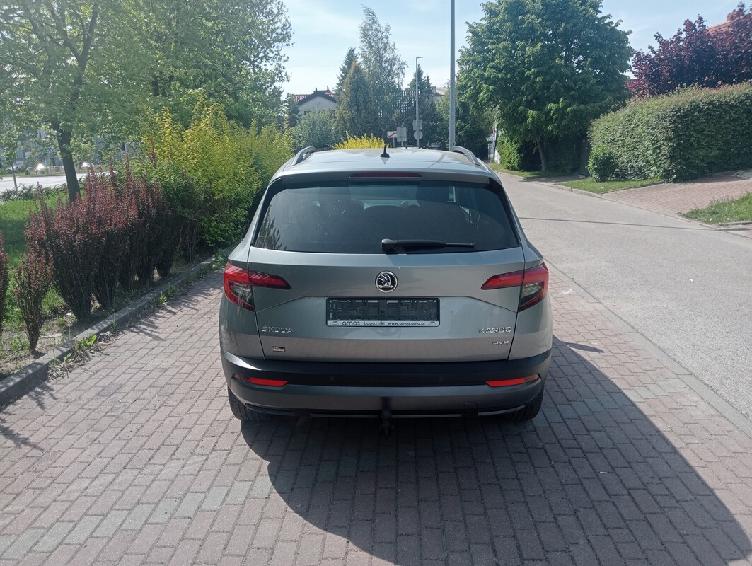 Elbląg Sprzedam Skodę Karoq 2,0 diesel 4x4 rok produkcji 2018.Bardzo bogate wyposażenie. Sprowadzony z Niemiec, do