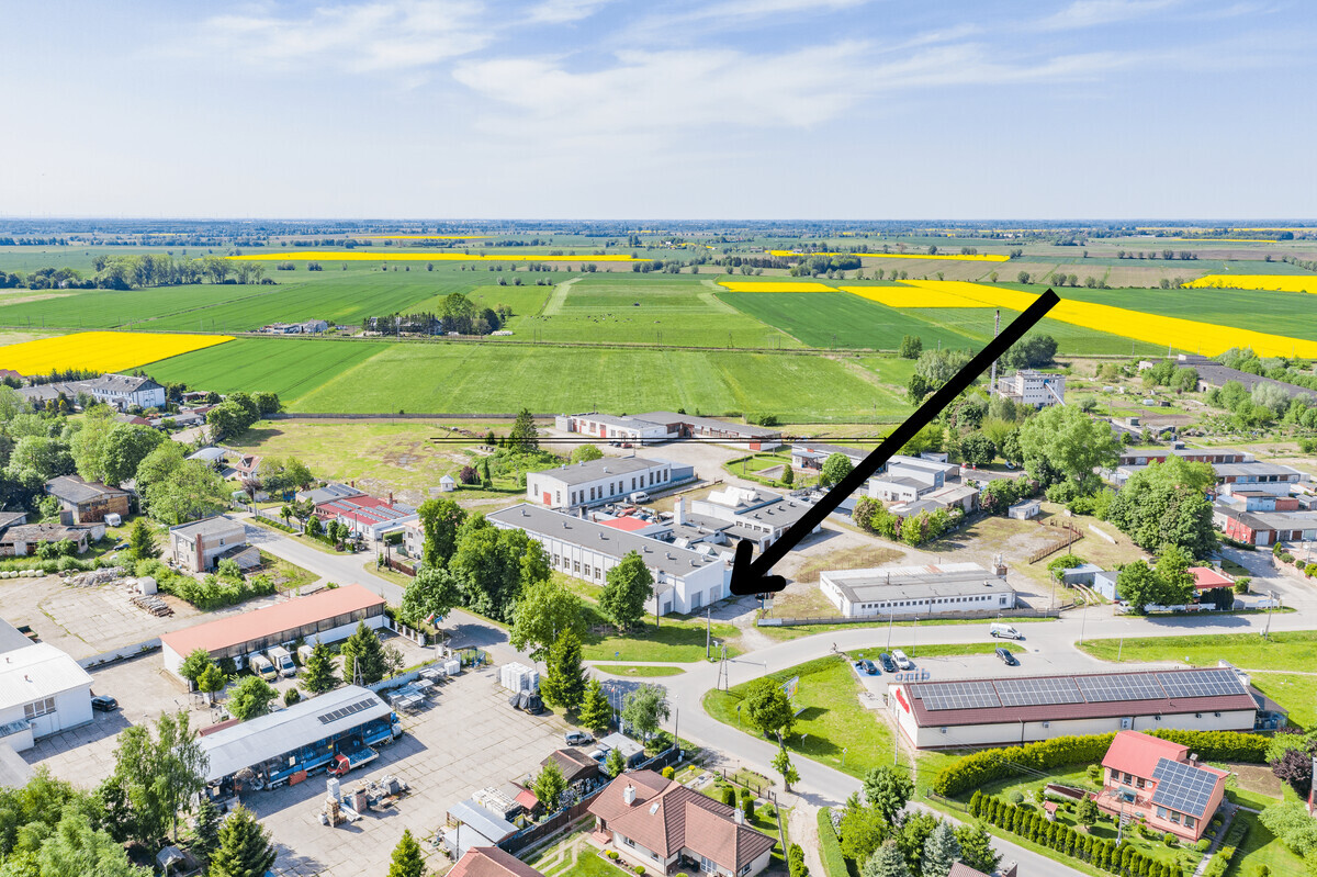 Elbląg WYNAJEM - Magazyn w strefie przemysłowej.