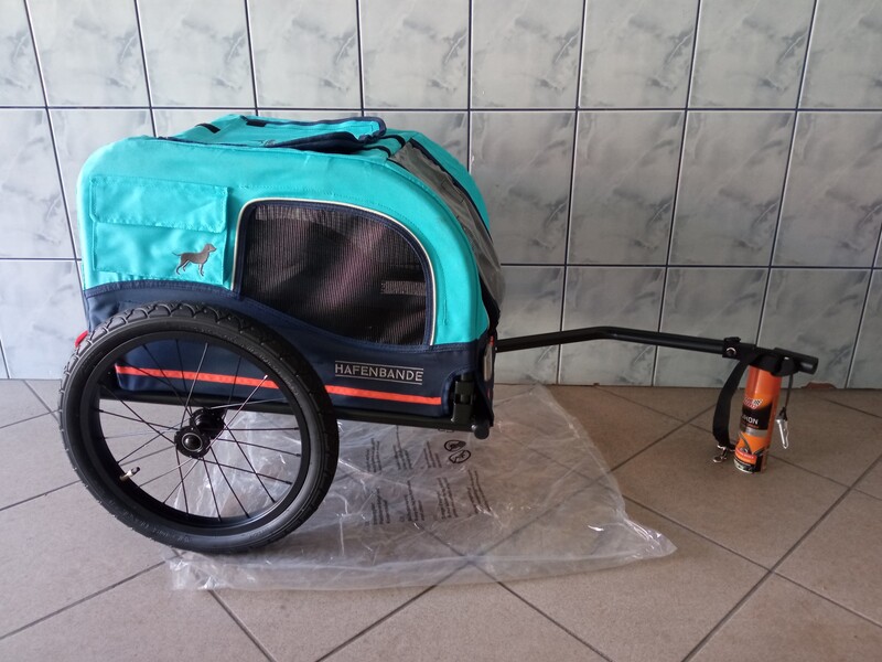 Elbląg Sprzedam HAFENBANDE przyczepka rowerowa Cabby S dla Twojego pupila. Pełny opis i dane techniczne np. na