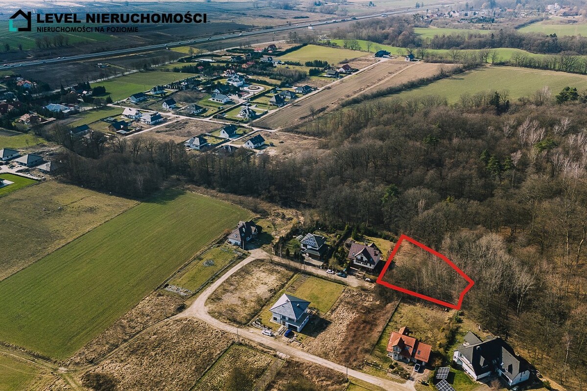 Elbląg LEVEL NIERUCHOMOŚCI Działka zabudowa jednorodzinnaKomorowo Żuławskie1252m2 NIERUCHOMOŚCI NA