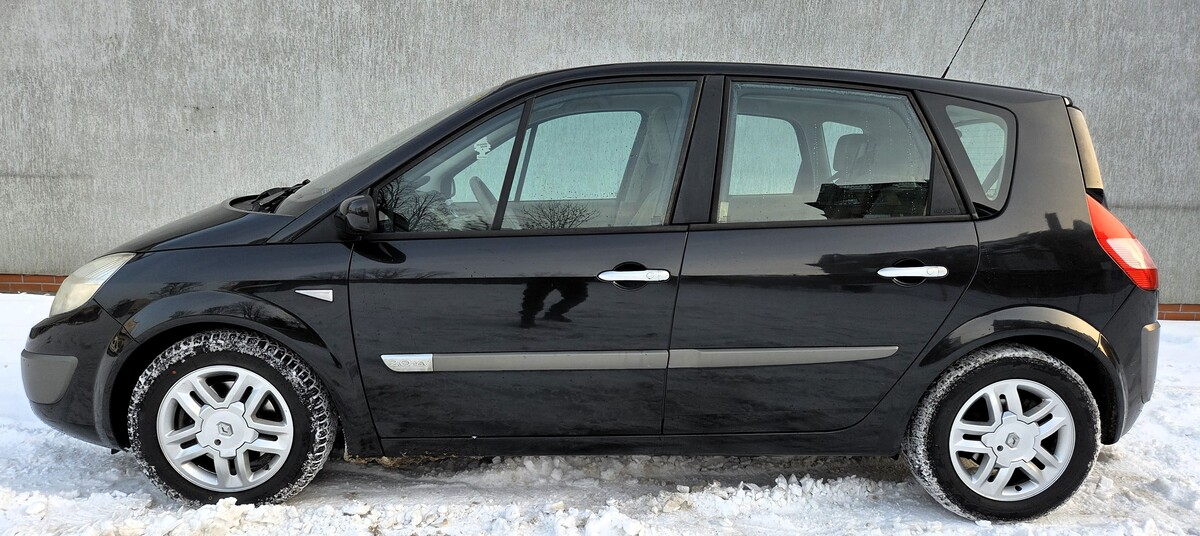 Elbląg Renault Megane Scenic 2.0Benzynka 136Km Automat 2004Rok Bardzo Dobry Stan -Elektryczne