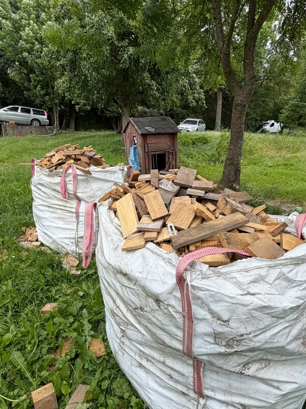 Elbląg Sprzedam drzewo rozpałkowe w spakowane w big. .gotowe do palenia. .. bez cięcia i rąbania. .. transport na