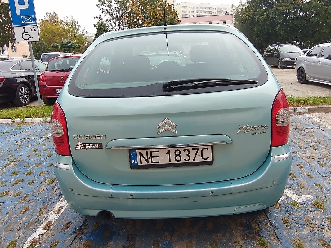 Elbląg Sprzedam za 5500 zł. cena do negocjacji. Citroë n Xsara Picasso w wersji wyposażenia Exclusive z rocznika