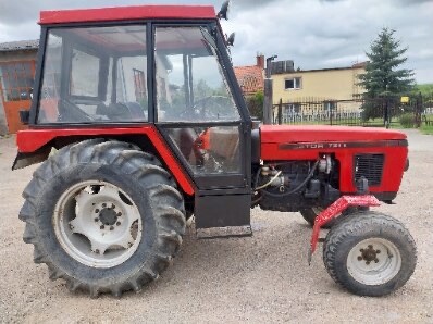 Elbląg Sprzedam ciągnik zetor 5718,rok 1982,sprawny, zarejestrowany, z tyłu nowe opony 16.9x28,wspomaganie kierownicy,