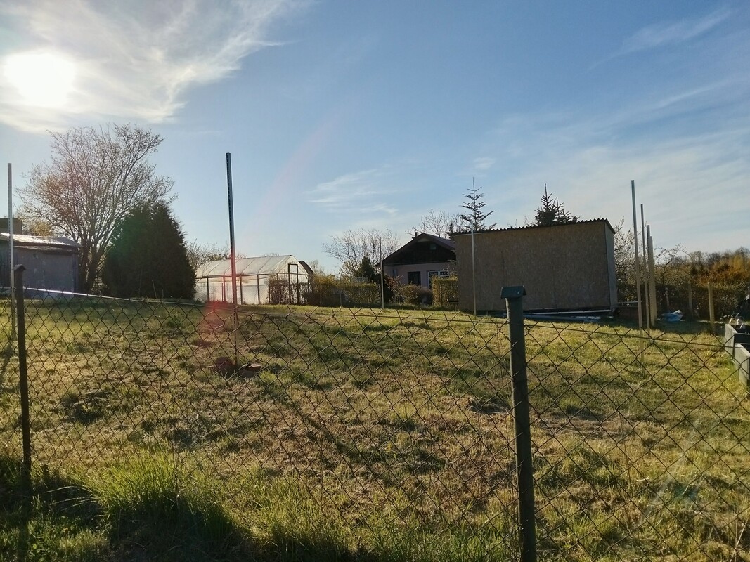 Elbląg Sprzedam prawo do użytkowania - działka rekreacyjna ROD – Zagaje, ul. Łęczycka, 500 m².