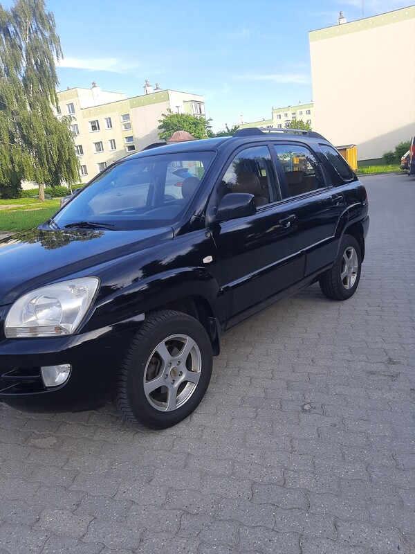 Elbląg Sprzedam kia sportage, sześć poduszek powietrznych, skrzynia szesciobiegowa, skórzana tapicerka, nawigacja,