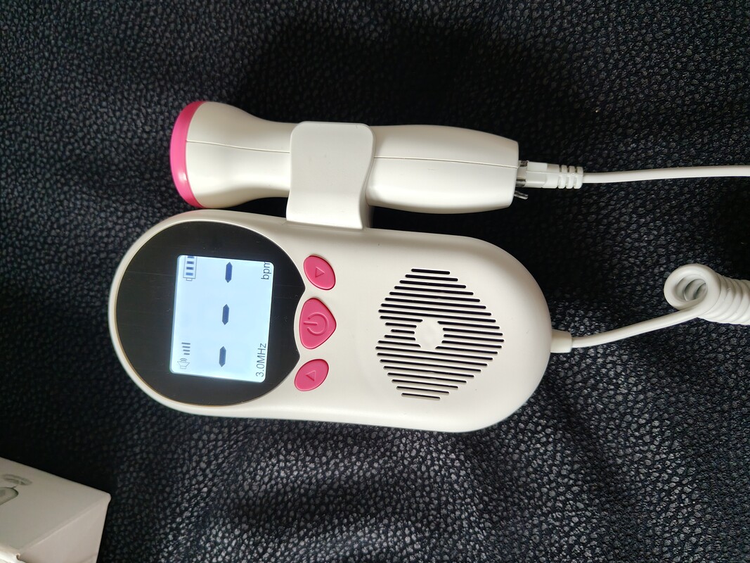 Elbląg Sprzedam detektor tętna płodu+przynajmniej połowa butelki żelu do USG, oraz testy do wykrywania wód płodowych.