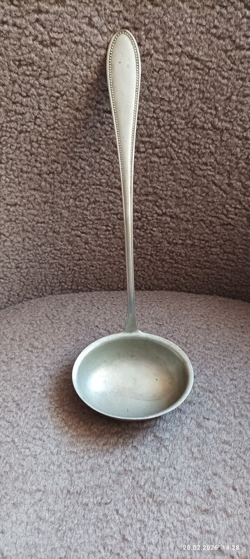 Elbląg Mam do sprzedania;Stara antyczna chochla ( łyżka wazowa) wykonana z Alpacca w Niemcy w latach 20 tych ubiegłego