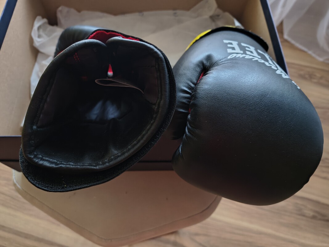 Elbląg Rękawice Benlee rocky marciano 10oz rozmiar L nowe
Rękawice nigdy nie używane, założone raz przymiarki.