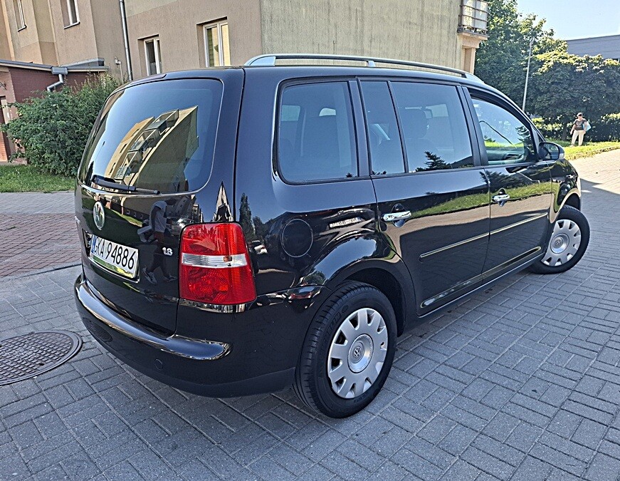 Elbląg VW TOURAN1.6 BenzynaZadbanyRodzinnyDługo opłatyNowy Rozrząd