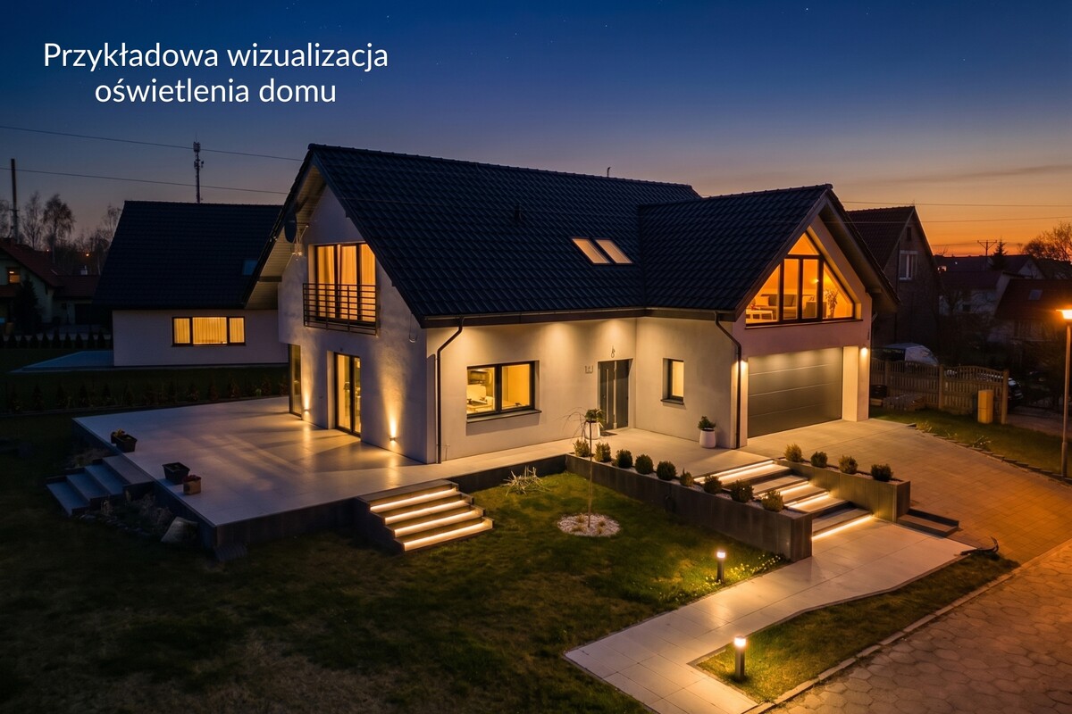 Elbląg Nowoczesny dom 195 m²6 pokoi Duża działka 1048m²
