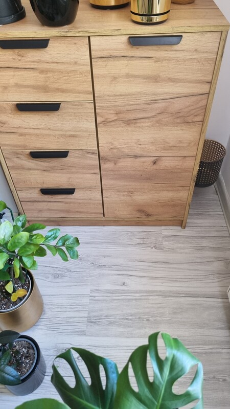Elbląg Sprzedam meble, kolor złoty dąb kraft, czarne uchwyty:
2 komody szer. 60 cm.
szafka rtv 140 cm.
regał 70 cm.