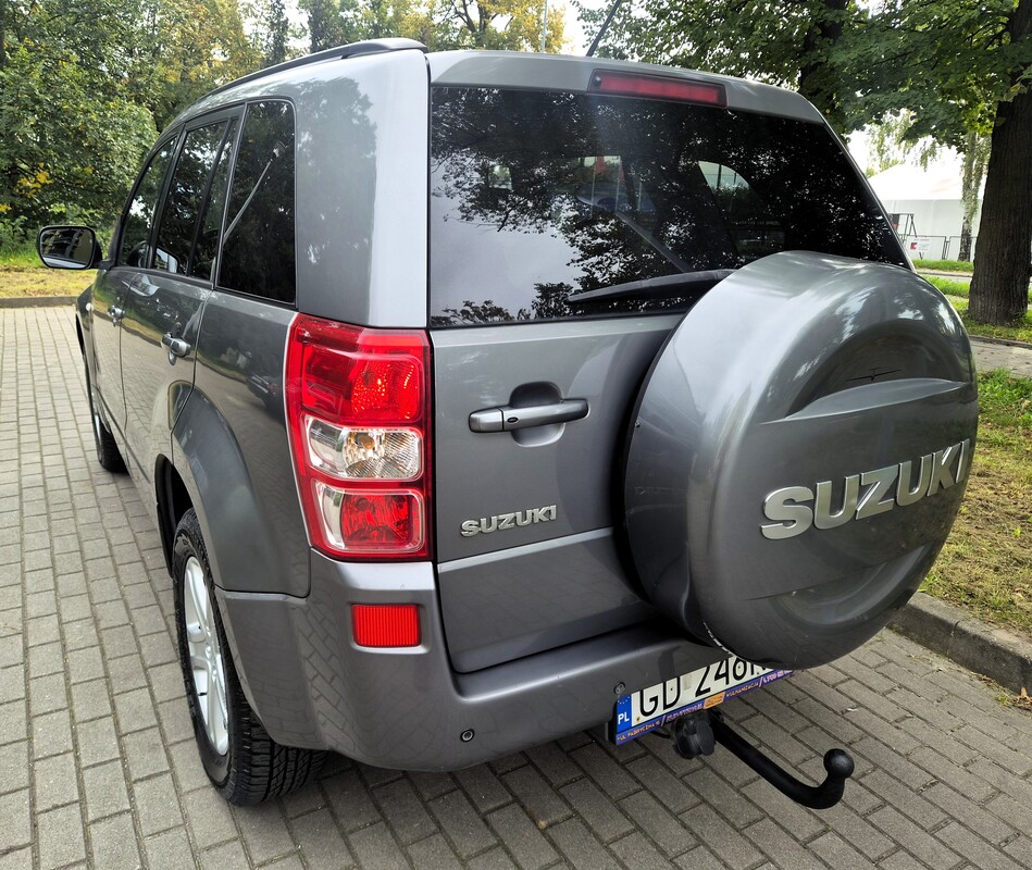 Elbląg Suzuki Grand Vitara 2,0Gaz 140Km 2006Rok Napęd 4X4 Hak Gaz Sekwencja-Elektryczne Szyby Abs Radio Sprawna