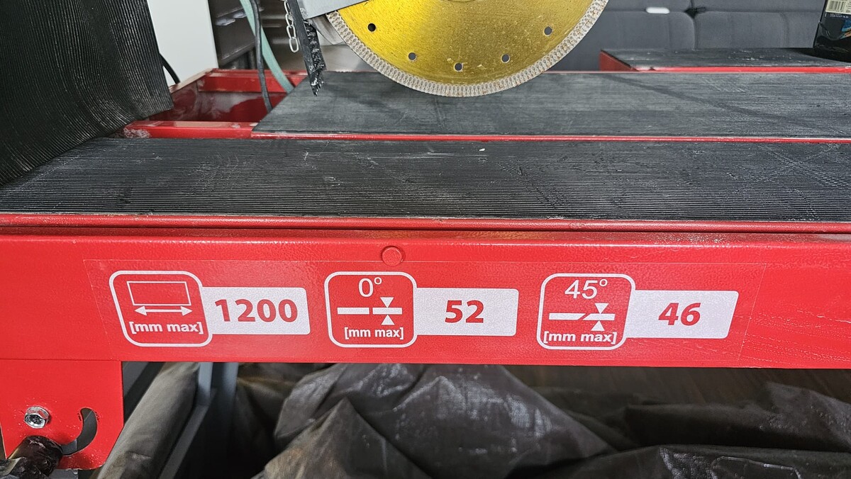 Elbląg Sprzedam! Przecinarka do glazury, maszyna do cięcia DEDRA DED7819, 1200W, długość cięcia 1200mm Maszyna do
