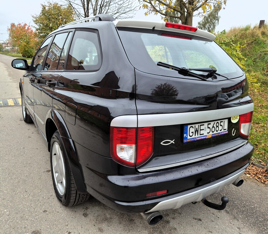 Elbląg Ssangyong Kyron 2.0Diesel 140KM 2007Rok Bezawaryjny Silnik Automatyczna Skrzynia-Wspomaganie Kierownicy Duże