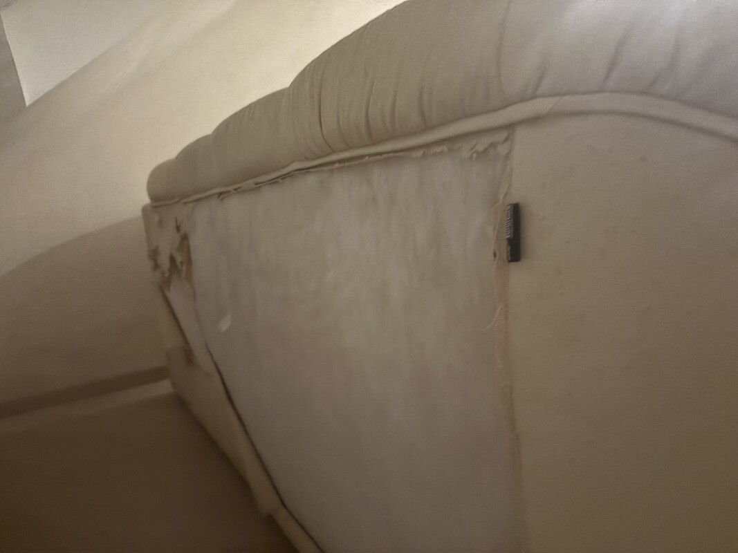 Elbląg Oddam sofę narożną. Stan jak na zdjęciu. Może komuś się przyda. Wymiar 220/160 głębokość 90.Rozkładana
Stan jak