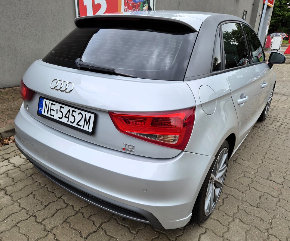 Elbląg Audi A1 1,6Diesel 105Km 2013Rok Zwinne Miejskie Autko Bogata Wersja Wyposażenia-Sprawna