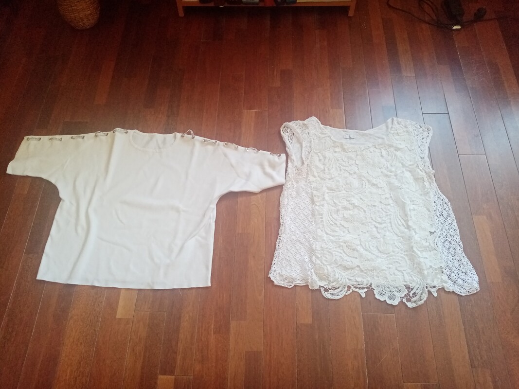 Elbląg Oddam ubrania damskie widoczne na zdjęciach.
Rozmiar 38 - 40.
Na szczupłą osobę.
Większość nowe (tylko