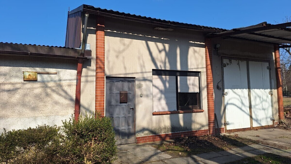 Elbląg Warsztat / Magazyn / Produkcja - Budynek 270m2 w Krasnym Lesie, Elblag