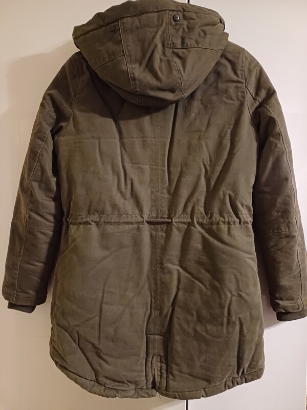 Elbląg Kurtka zimowa damska Sixth June Paris w środku futerko rozmiar 36 stan idealny