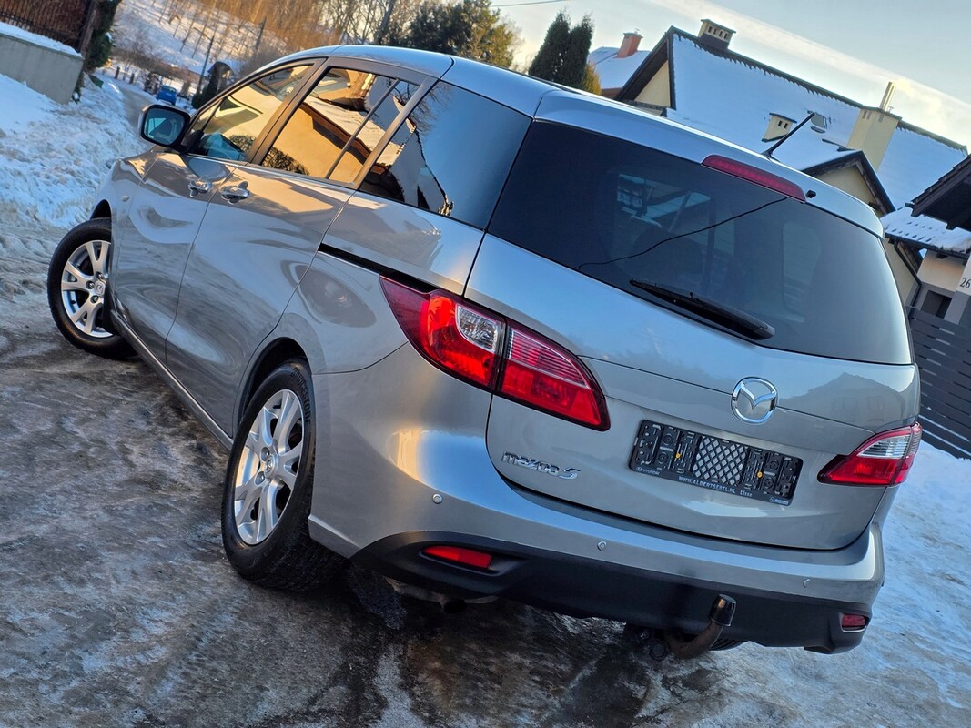 Elbląg Mazda 5 po liftinguRok 2010Silnik 1.8Benz-7Foteli Kamery Klimatronic Grzane fotele Super