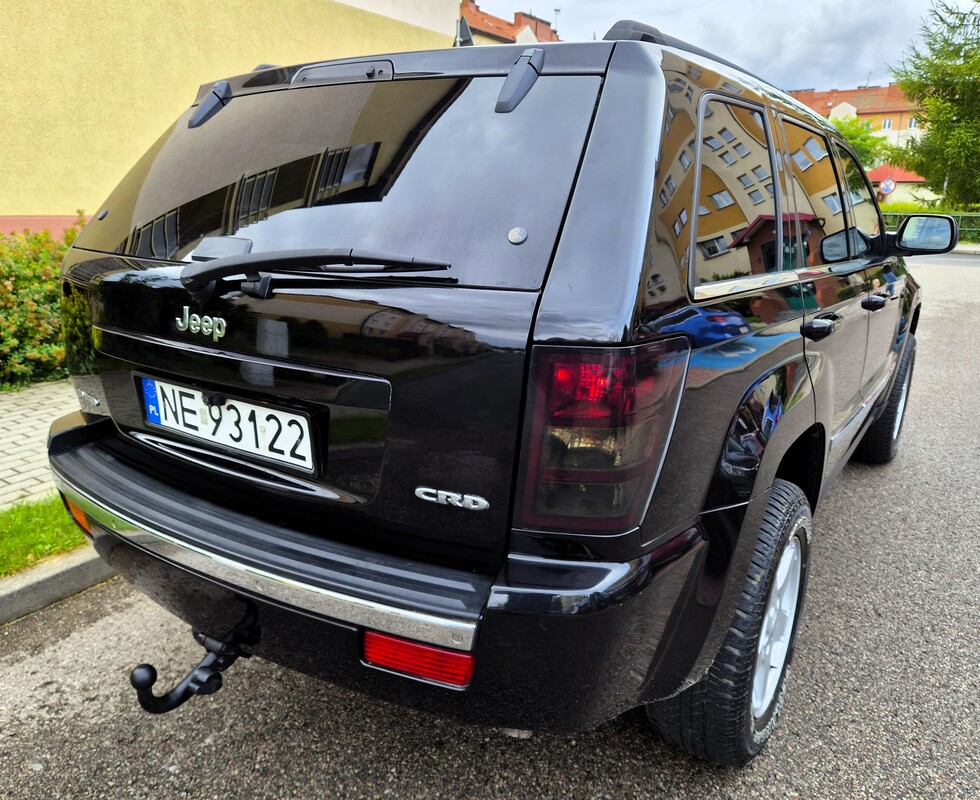 Elbląg Jeep Grand Cherokee 3,0CRDI 218Km 2006Rok Automatyczna Skrzynia 4X4 Hak-Elektryczne Szyby Abs Radio Sprawna