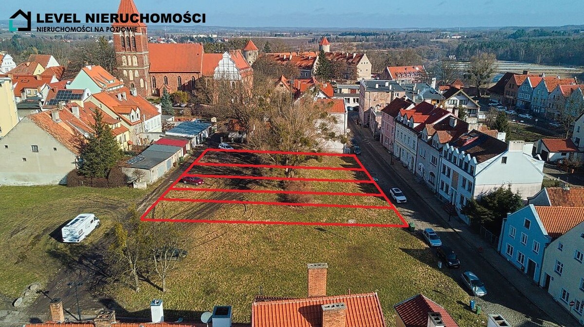 Elbląg LEVEL NIERUCHOMOŚCIDziałki, Pasłęk, starówkaul. Apteczna 1199m2 NIERUCHOMOŚCI NA POZIOMIE